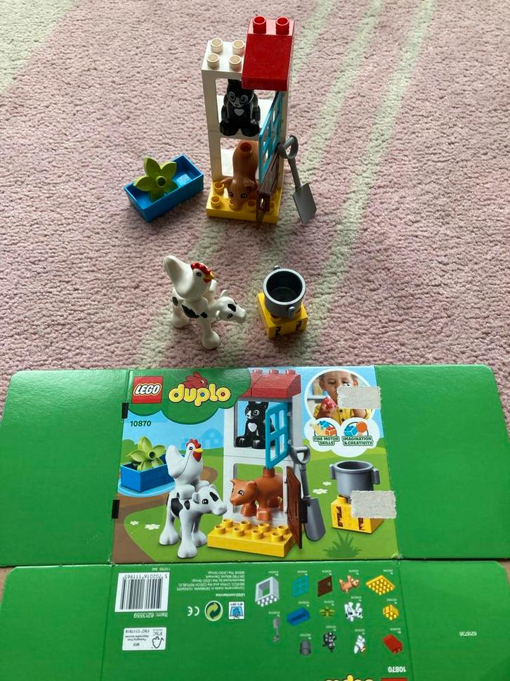 Duplo Boerderij 10870, Kinderen en Baby's, Speelgoed | Duplo en Lego, Zo goed als nieuw, Duplo, Complete set, Ophalen of Verzenden