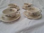 4x kop en schotels Haas & Czjzek ca. 1945/1950, Antiek en Kunst, Antiek | Servies los, Ophalen of Verzenden