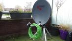 Schotelantenne met ontvanger en coax cabel, Caravans en Kamperen, Ophalen, Gebruikt
