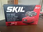 Skil 20v startset 2,5Ah accu + snellader, Ophalen of Verzenden, Nieuw