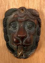 Bronzen deurbel leeuw ., Antiek en Kunst, Antiek | Koper en Brons, Ophalen of Verzenden, Brons