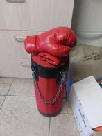 Hangende bokszak inclusief bokshandschoenen (XS of kind), Sport en Fitness, Ophalen, Gebruikt, Bokszak