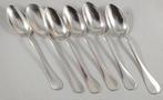 6 zilveren toespijslepels Hollands Glad antiek 800 zilver, Ophalen of Verzenden, Zilver