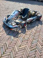 KART 320cc 2xhonda wedstrijd kart met afneembaar stuur!!, Sport en Fitness, Karting, Ophalen, Zo goed als nieuw, Kart