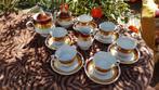 Russische thee servies 6pers hoogwaardige harde porselein, Ophalen, Nieuw, Porselein, Overige stijlen