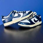 NIKE DUNK LOW PRM VINTAGE NAVY - maat 45.5, Nike, Nieuw, Ophalen of Verzenden, Sneakers of Gympen