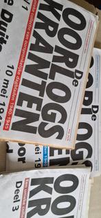 Diverse kranten over en van de 2e wereldoorlog., Verzamelen, Tijdschriften, Kranten en Knipsels, Ophalen of Verzenden, 1940 tot 1960