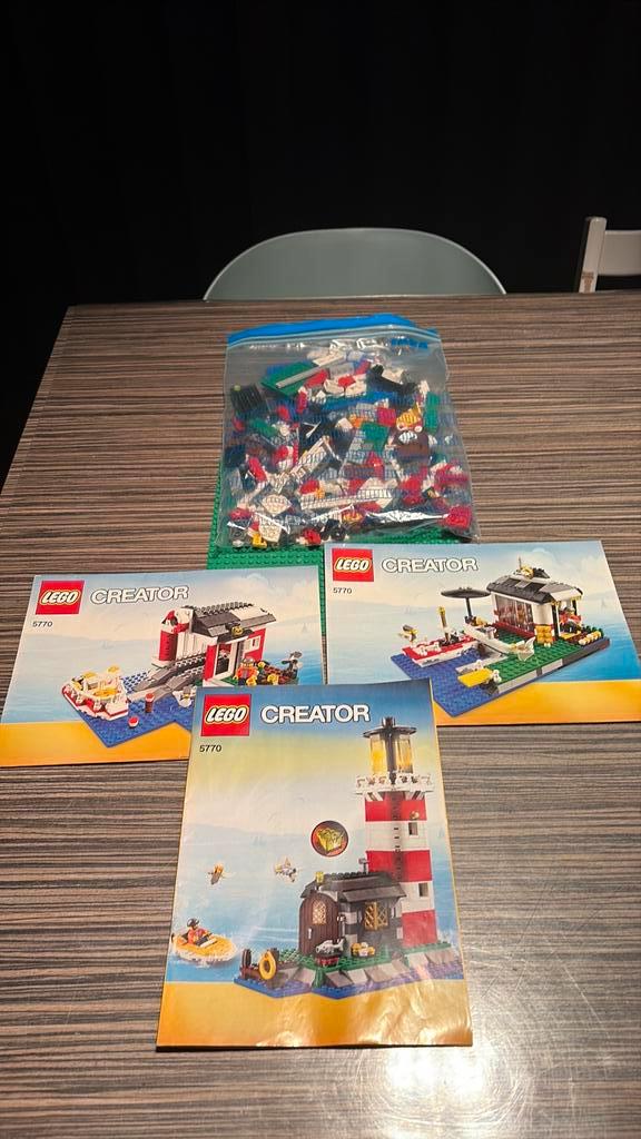 Lego creator 5770 Lighthouse Island, Kinderen en Baby's, Speelgoed | Duplo en Lego, Zo goed als nieuw, Ophalen of Verzenden