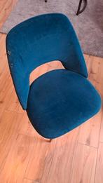 GRATIS Groene velvet stoel, Ophalen, Gebruikt, Overige kleuren, Eén