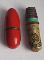 Vintage Naaisetje met Vingerhoed, Ophalen of Verzenden, Gebruikt, Garen of Naald(en)