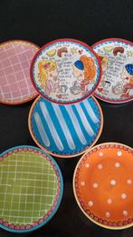 6 Blond Amsterdam Ontbijtbordjes - Goede Staat, Blond Amsterdam, Verzenden, Zo goed als nieuw, Bord(en)