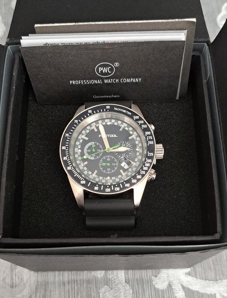 Festool Chronograph 90 Jaar Editie - ZGAN, Sieraden, Tassen en Uiterlijk, Horloges | Heren, Zo goed als nieuw, Overige merken