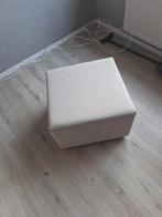 Hocker / voeten bank, Vierkant, Zo goed als nieuw, Stof, 50 tot 75 cm
