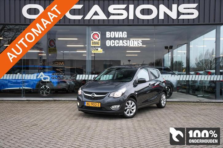 Opel KARL 1.0 eco Innovation 1 EIGENAAR/ SCHUIF-KANTELDAK, Auto's, Opel, Bedrijf, Te koop, Karl, ABS, Airbags, Airconditioning