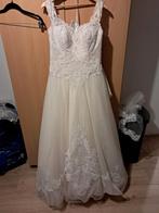 Trouwjurk Justin Alexander - maat 42, Kleding | Dames, Trouwkleding en Trouwaccessoires, Justin Alexander, Trouwjurk, Wit, Nieuw