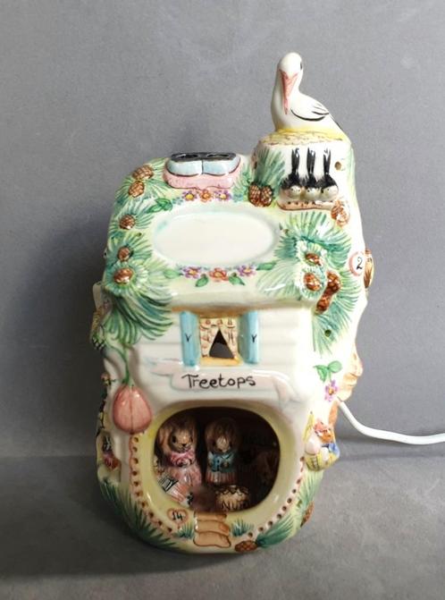 Kinderlampje nachtlamp Treetops vintage origineel zeldzaam, Kinderen en Baby's, Kinderkamer | Inrichting en Decoratie, Zo goed als nieuw