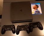 Playstation 4 slim met 1tb ssd met accessoires, Ophalen, 1 TB, Met 3 controllers of meer, Slim