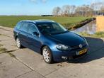 Volkswagen Golf 1.4 TSI 90KW Variant 2011 Blauw, Auto's, Voorwielaandrijving, Euro 5, Stof, Zwart