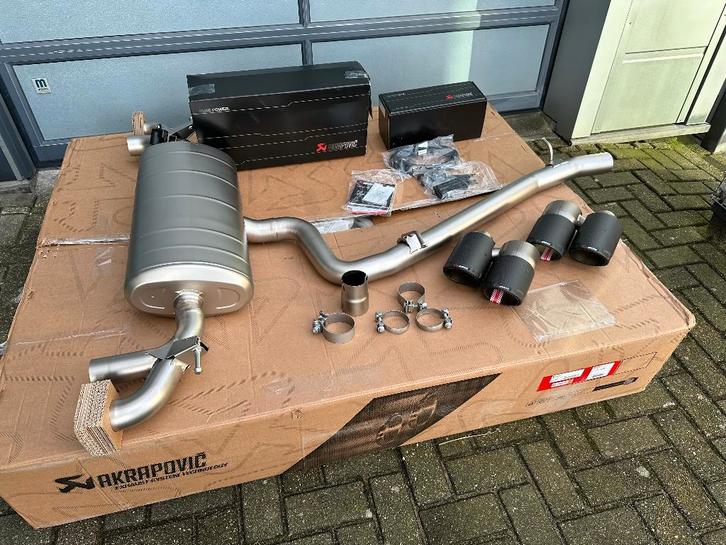 Akrapovic Titanium Evolution uitlaatsysteem Audi S3 8Y 20-24, Auto diversen, Tuning en Styling, Ophalen of Verzenden