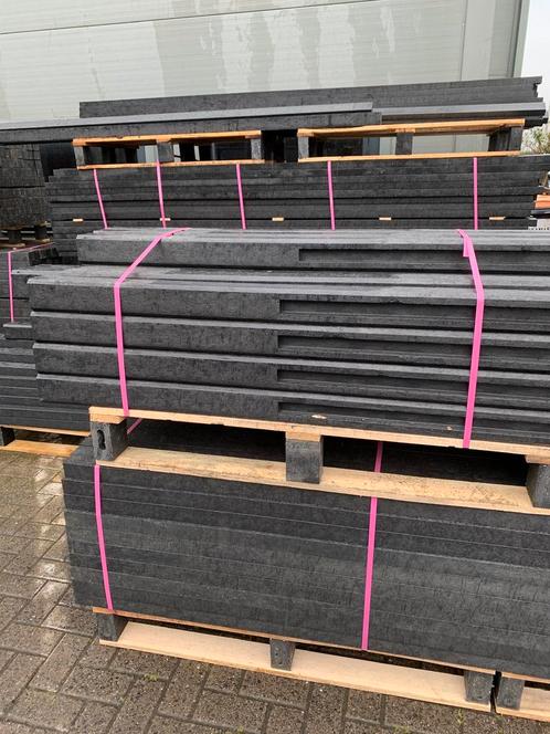 Gerecyclede balken palen planken grindplaten rubber blokken, Doe-het-zelf en Verbouw, Gereedschap | Overige machines, Nieuw, Ophalen
