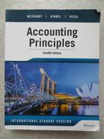 Accounting Principles 12th International Edition, Gelezen, Weygandt, Kimmel, and Ki, Ophalen of Verzenden, WO