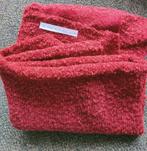 Lap steenrode boucle stof., Ophalen of Verzenden, Nieuw, Rood, Overige materialen