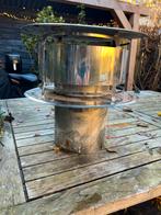 Schoorsteenkap RVS - Doorsnee 17cm, Ophalen of Verzenden, Gebruikt