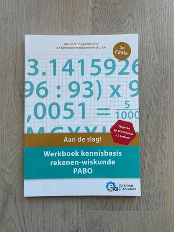 E. Kloet - Werkboek kennisbasis rekenen-wiskunde PABO beschikbaar voor biedingen