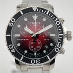 Tissot Seastar 1000 Quartz Chrono 45.5mm – Rode Wijzerplaat, Overige merken, Staal, Zakhorloge, Staal