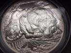 2018 Korea - Tiger - zeldzaam - 10 oz silver, Ophalen of Verzenden, Zilver