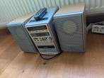 Philips Setje 122/22 - Microset met Speakers, Ophalen, Philips, Gebruikt, Cd-speler