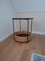 Tafeltje met gepoedercoat blad, Huis en Inrichting, Minder dan 55 cm, Metaal of Aluminium, Rond, Ophalen