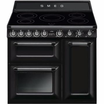 Let op...Smeg TR93IBL2 90cm Inductie fornuis...Grote Korting beschikbaar voor biedingen