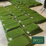 Kunstgras couponnen, stalen en nieuw op rol, Tuin en Terras, Ophalen, Nieuw, 20 m² of meer, Kunstgras