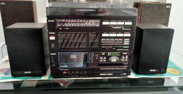 Philips stereo set met een platenspeler (werkt ook nog) beschikbaar voor biedingen