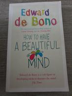 How to have a beautiful mind edward de bono, Boeken, Ophalen of Verzenden, Gelezen