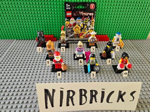Lego 8833 verzamel minifiguren serie 8 Los, Kinderen en Baby's, Speelgoed | Duplo en Lego, Zo goed als nieuw, Lego, Complete set