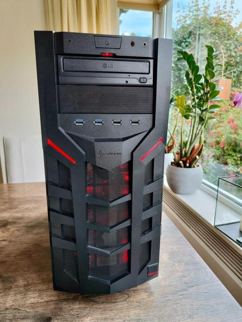 PC, I5 6500, 16 GB RAM, Computers en Software, Desktop Pc's, Gebruikt, 3 tot 4 Ghz, HDD, SSD, 16 GB, Met videokaart, Gaming, Ophalen