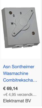 Trekschakelaar wasmachine/douche, Ophalen of Verzenden, Nieuw