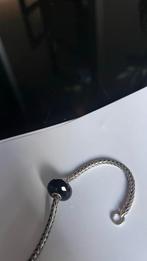 Onyx kraal Trolbeads z.g.a.n., Overige materialen, Zwart, Ophalen of Verzenden, Zo goed als nieuw
