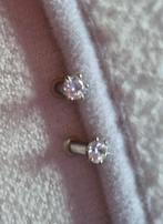 3 mm tunnels met steentjes  - inclusief verzendkosten, Staal, Oor- of Traguspiercing, Nieuw, Ophalen of Verzenden