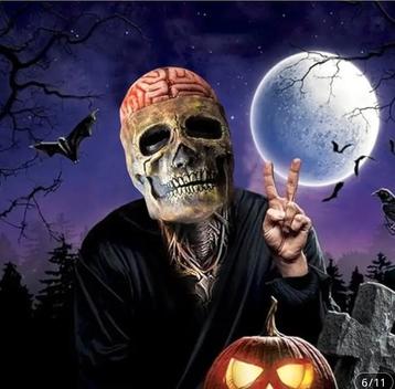 Latex realistic Halloween maskers beschikbaar voor biedingen