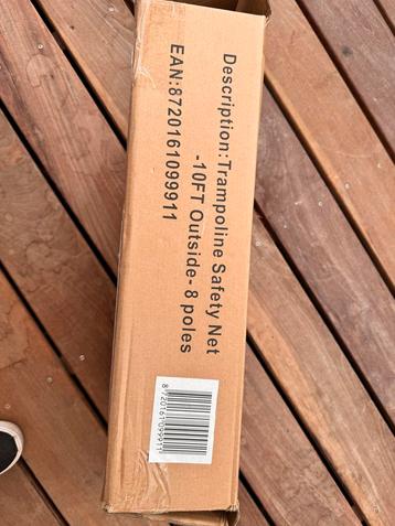 Trampoline Veiligheidsnet 305cm - Nieuw in Doos beschikbaar voor biedingen