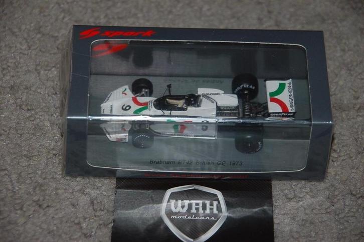 1:43 BRABHAM BT42 ADAMICH F1 SPARK S5269 WRH, Hobby en Vrije tijd, Modelauto's | 1:43, Zo goed als nieuw, Auto, Overige merken