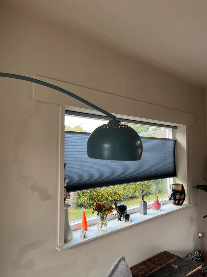 Stijlvolle Booglamp, Huis en Inrichting, Lampen | Vloerlampen, Gebruikt, 150 tot 200 cm, Metaal, Ophalen of Verzenden