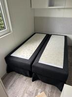 Boxspring 7x200 camping chalet, Huis en Inrichting, Slaapkamer | Boxsprings, Tweepersoons, Zo goed als nieuw, 200 cm, 140 cm