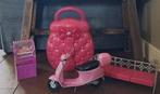 Barbiespullen: scooter, opbergkast, bank, Ophalen of Verzenden, Meisje