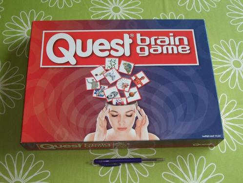 Quest Brain Game, Hobby en Vrije tijd, Gezelschapsspellen | Bordspellen, Zo goed als nieuw, Een of twee spelers, Drie of vier spelers