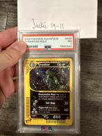 PSA 7 Tyranitar #H28 Holo Aquapolis 2003, Hobby en Vrije tijd, Verzamelkaartspellen | Pokémon, Ophalen of Verzenden, Nieuw, Losse kaart