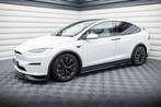 Voorlip sideskirt diffuser splitter - Tesla Model X 21+